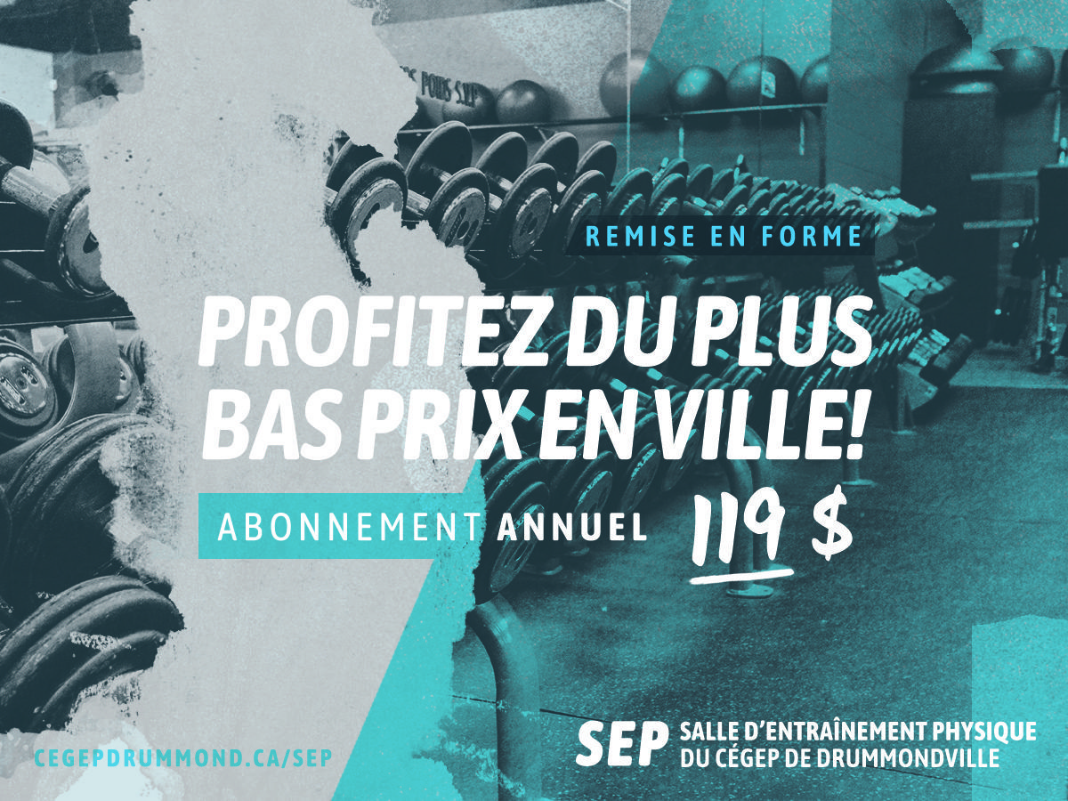 S’entraîner n’a jamais été aussi abordable!