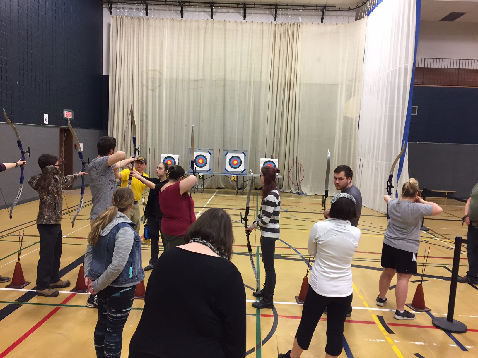 Populaire entraînement de tir à l&rsquo;arc