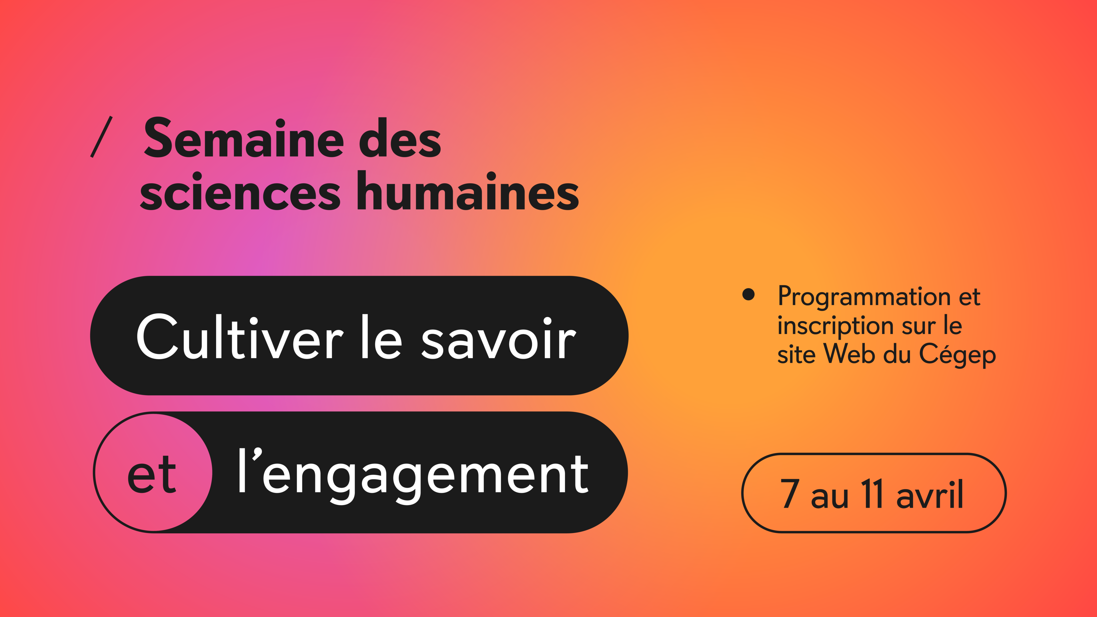 Cultiver le savoir et l’engagement