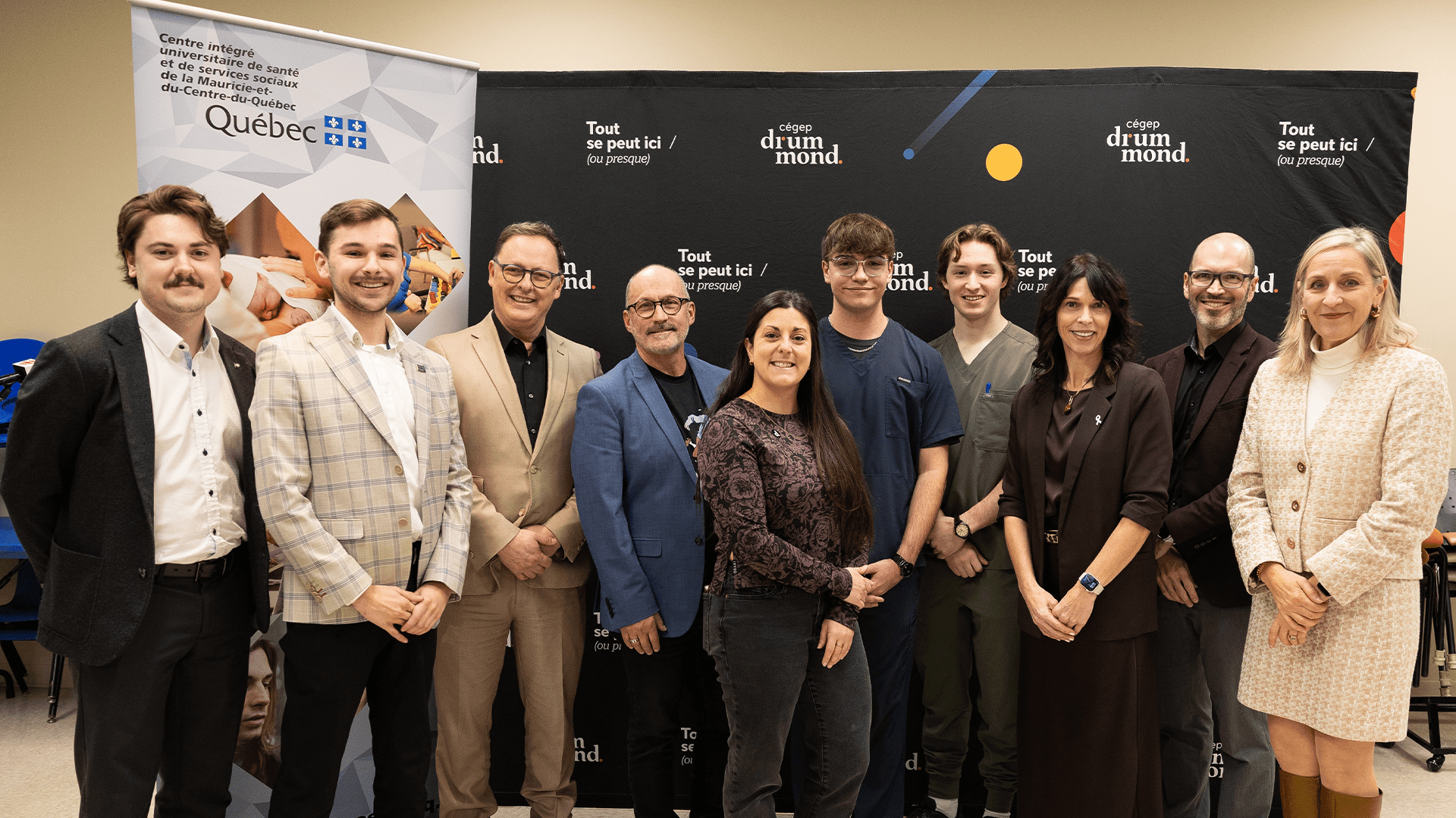 Inauguration d’une clinique-école à Drummondville